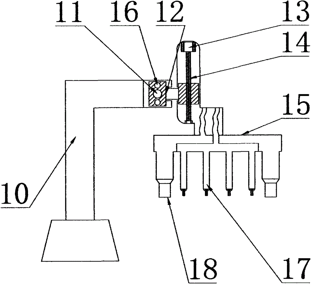 Heterobonding molding device