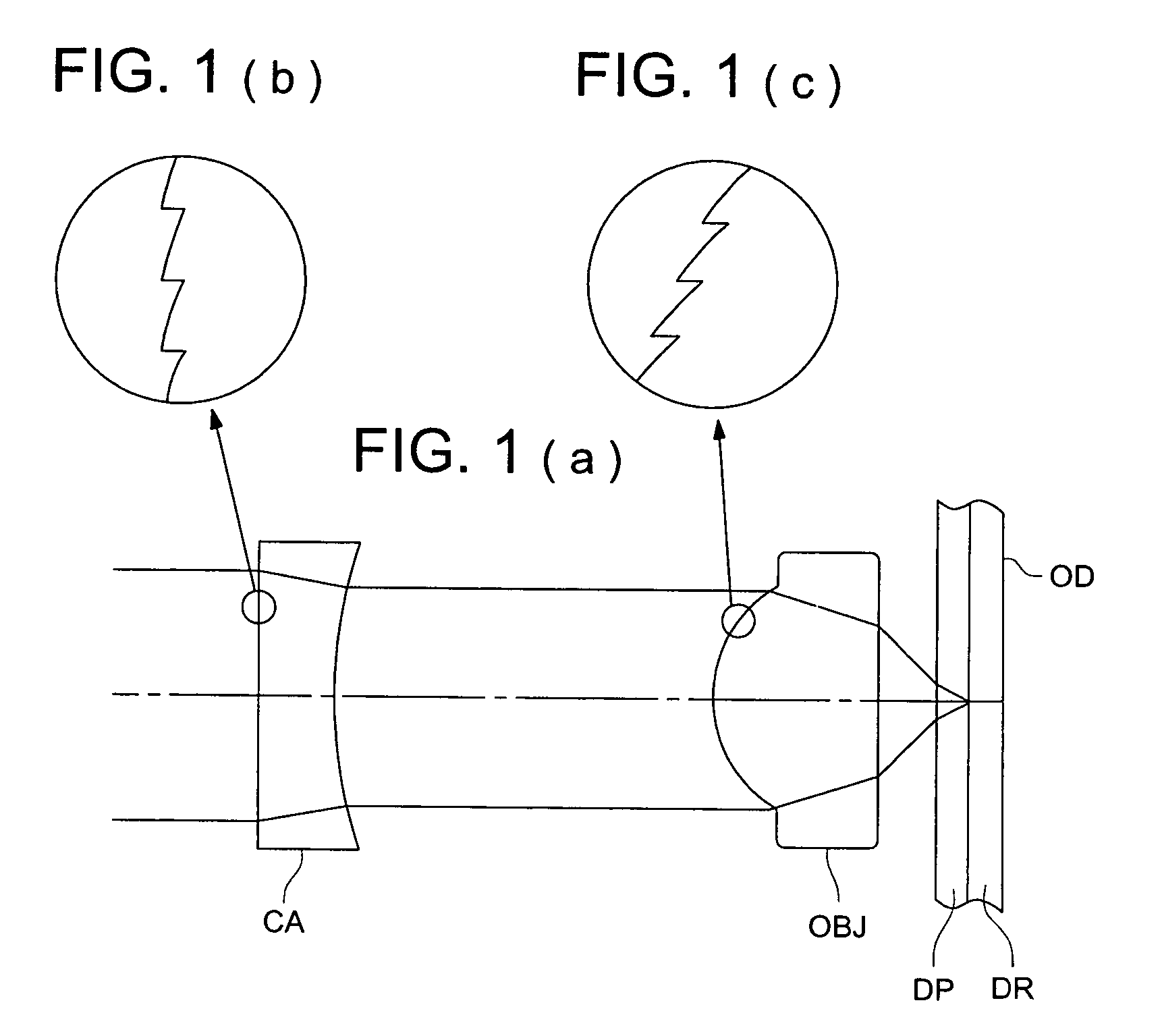 Objective lens, optical system and optical pickup apparatus