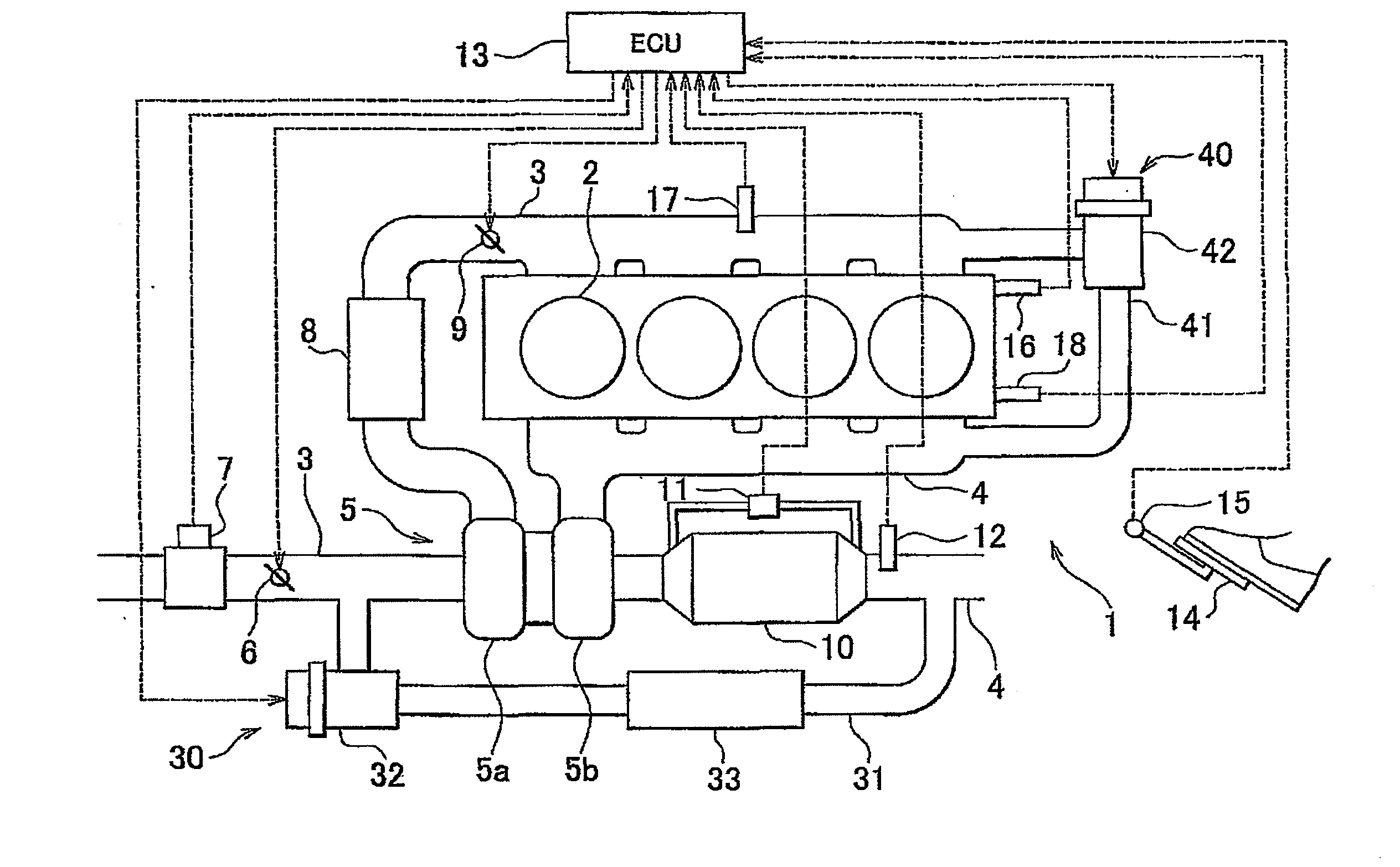 Exhaust Gas Recirculation Apparatus of an Internal Combustion Engine and Control Method Thereof