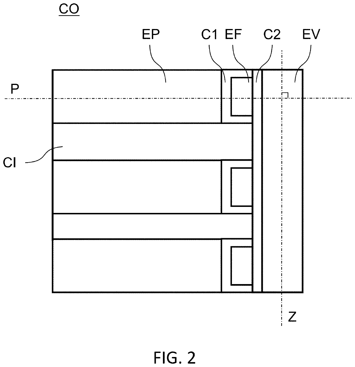 Three dimensional resistive random access memory and method enabling such a memory to be obtained