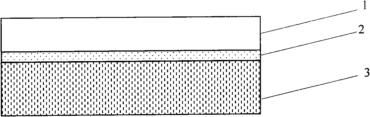 Tremolite jade laminated composite material and method for producing same