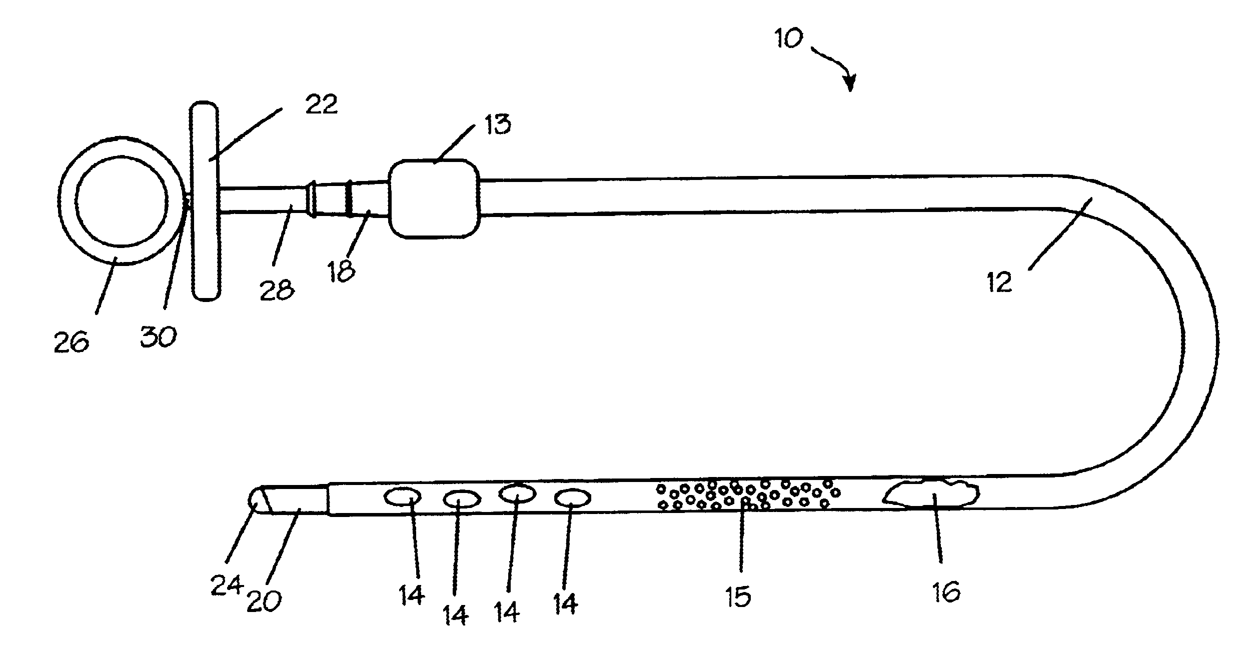 Method and apparatus for rapid deployment chest drainage