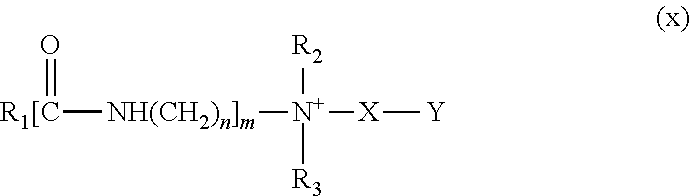 Stable surfactant compositions for suspending components
