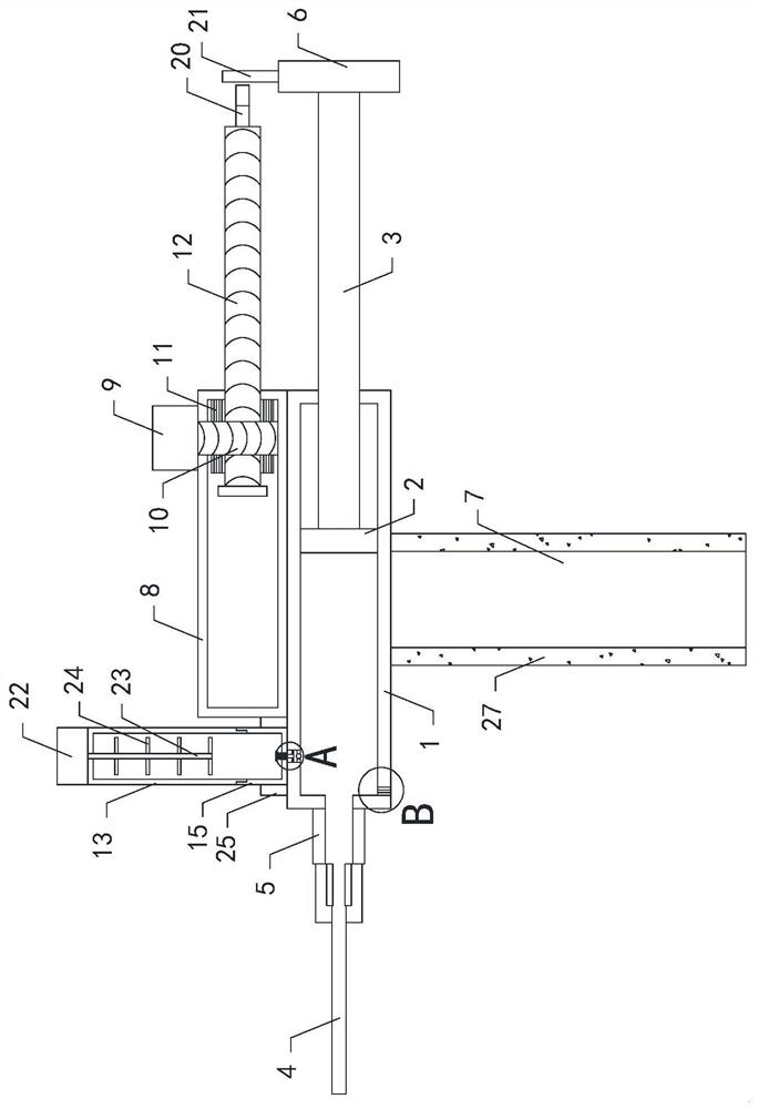 Injection device for animal husbandry production and use method of injection device