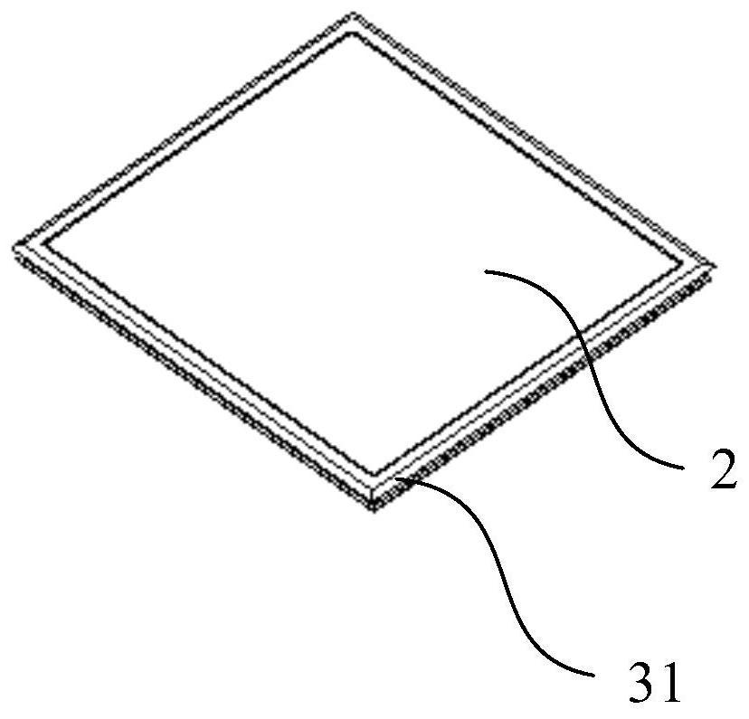 Roof luggage rack mounting structure and vehicle