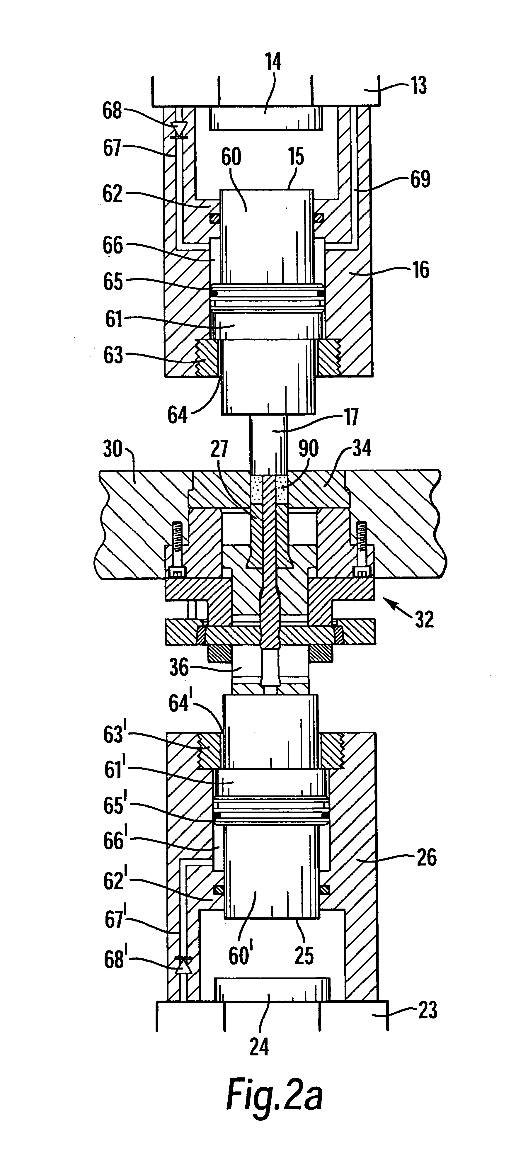 Method and impact machine for forming a body