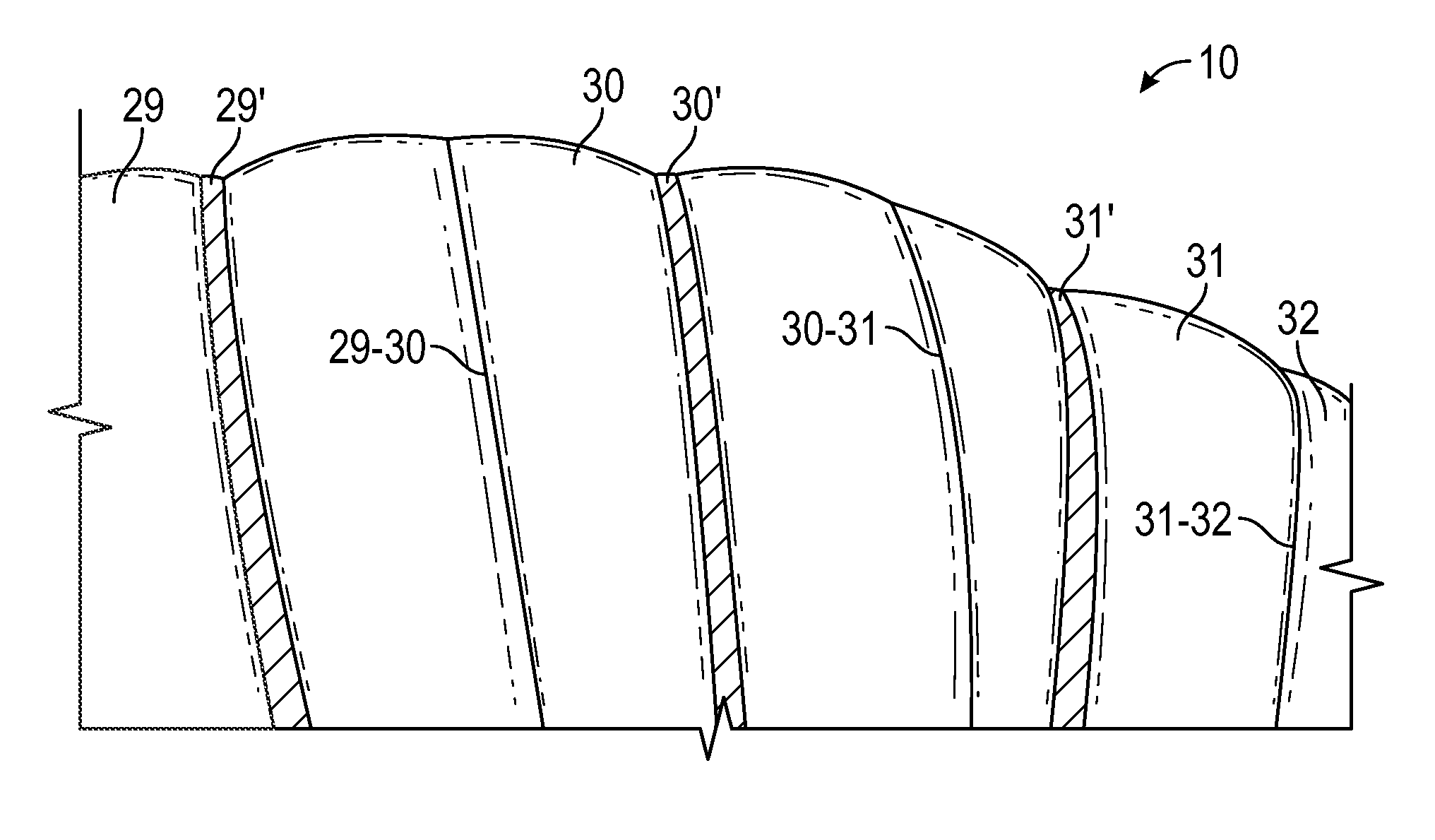 Superpressure polyethylene balloon with load tapes