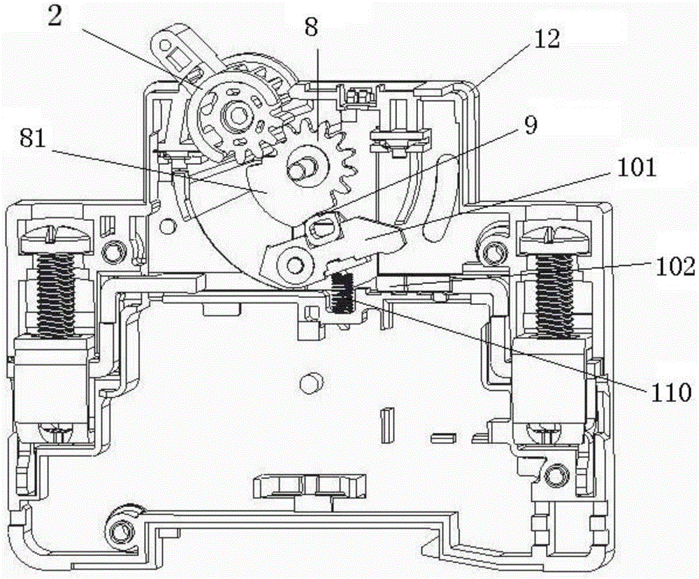 A miniature circuit breaker