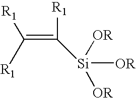 Process for copolymerizing ethylene with vinylsilanes