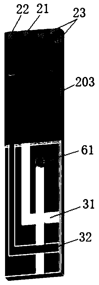 Prussian blue-based enzyme-free uric acid sensor and preparation method thereof