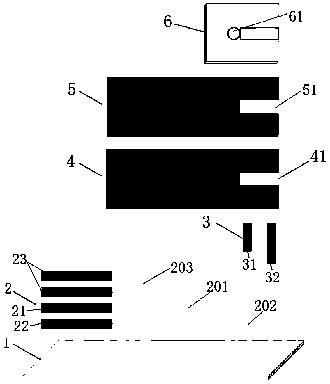 Prussian blue-based enzyme-free uric acid sensor and preparation method thereof