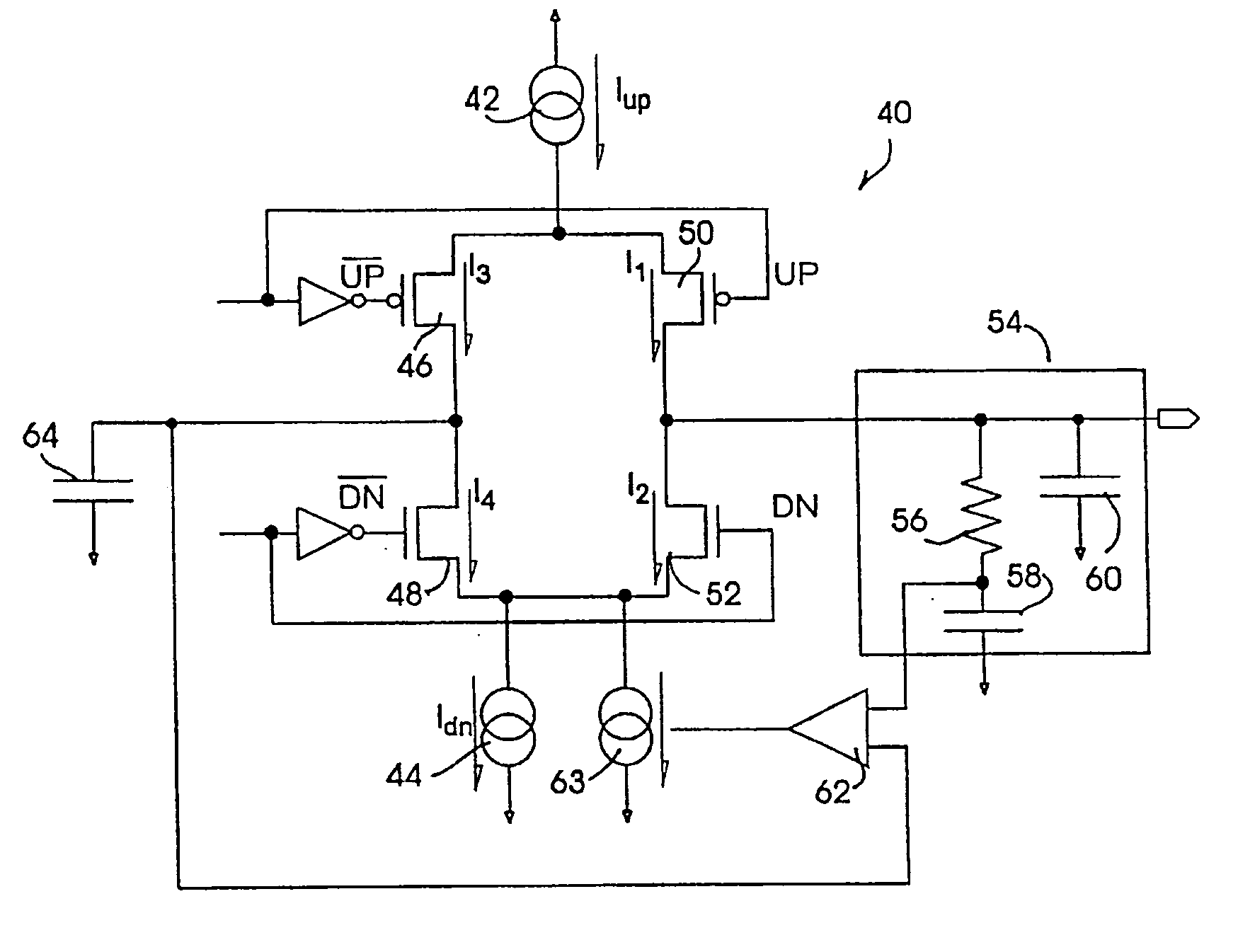 Low offset and low glitch energy charge pump and method of operating same