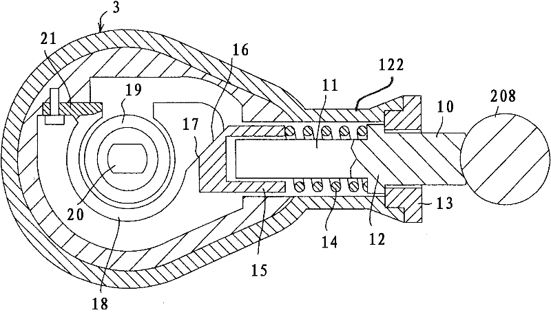 Fishing line wheel equipped with lever control braking device for fishing rod