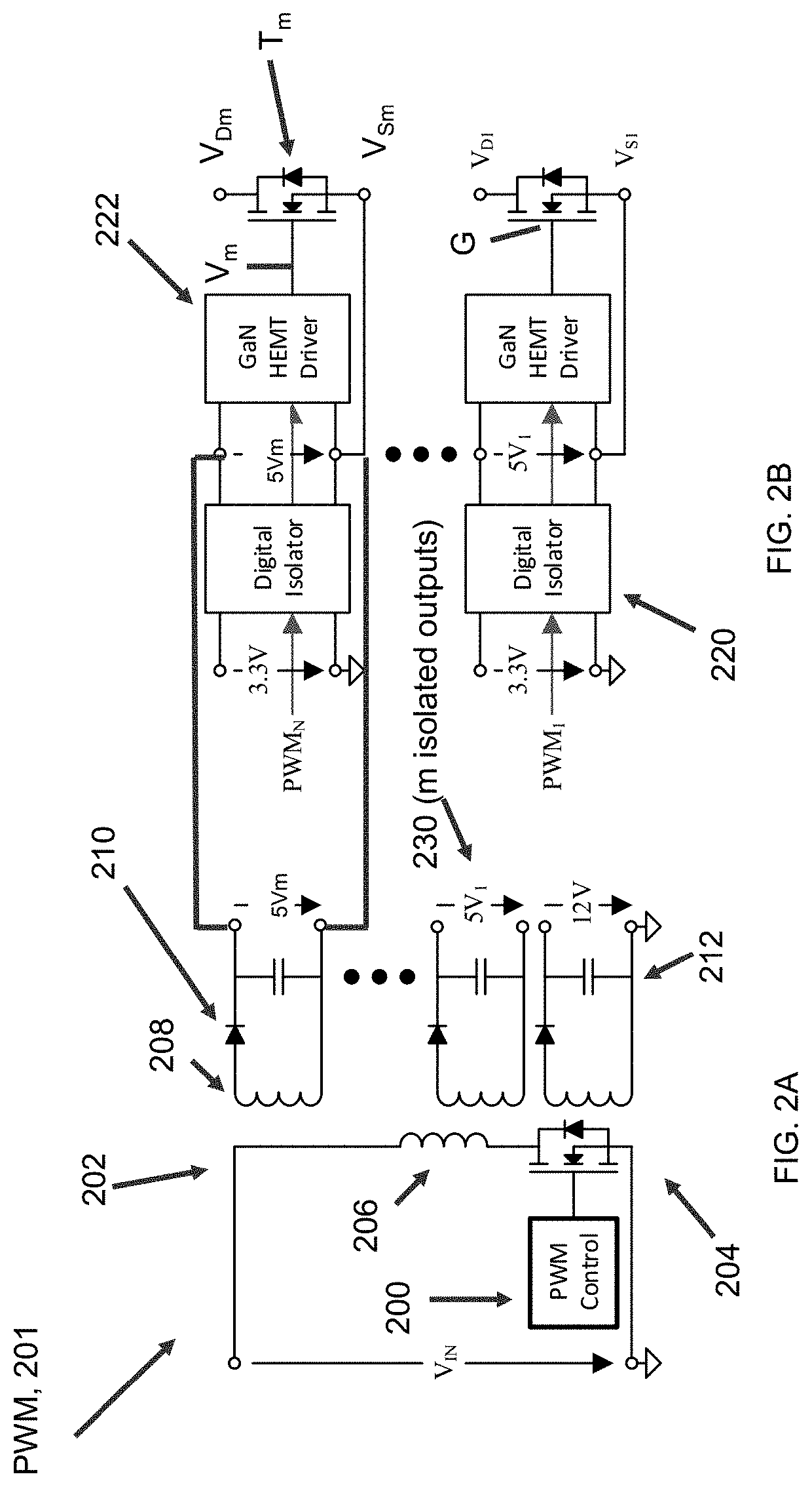 Flying capacitor multilevel converters for anode supplies in hall effect thrusters