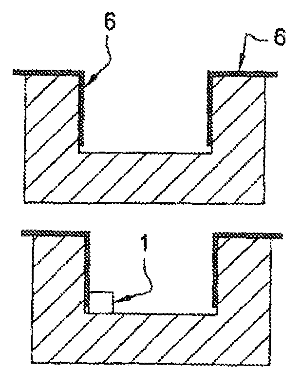 Producing a deformable system with a view to displacing an object enclosed in the latter