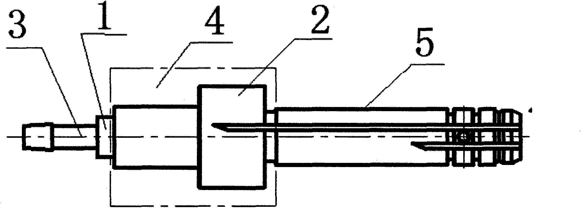 Inner-diameter measuring head of plunger sleeve