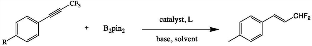 Synthesis method of 1,1-difluoro-2-propylene olefin compound