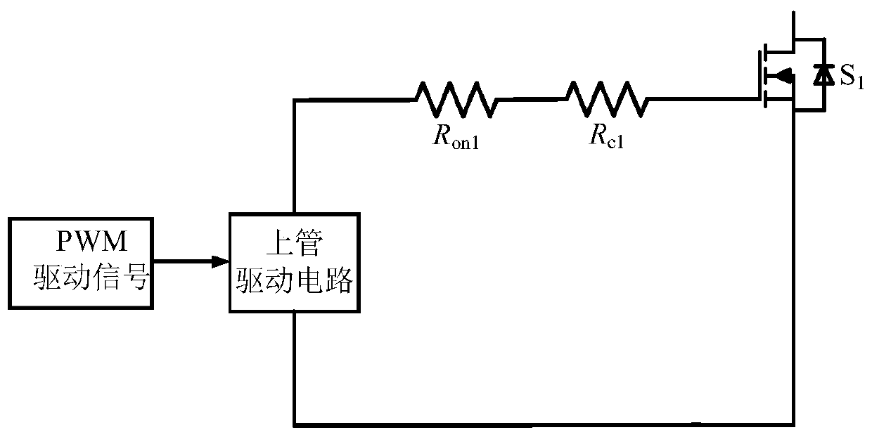 A driving circuit and circuit improvement method for actively suppressing sic MOSFET crosstalk phenomenon