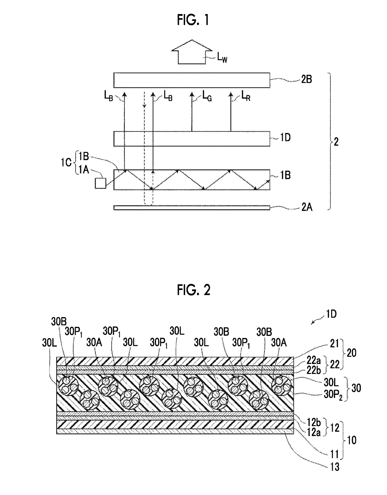 Wavelength conversion member, backlight unit, and liquid crystal display device