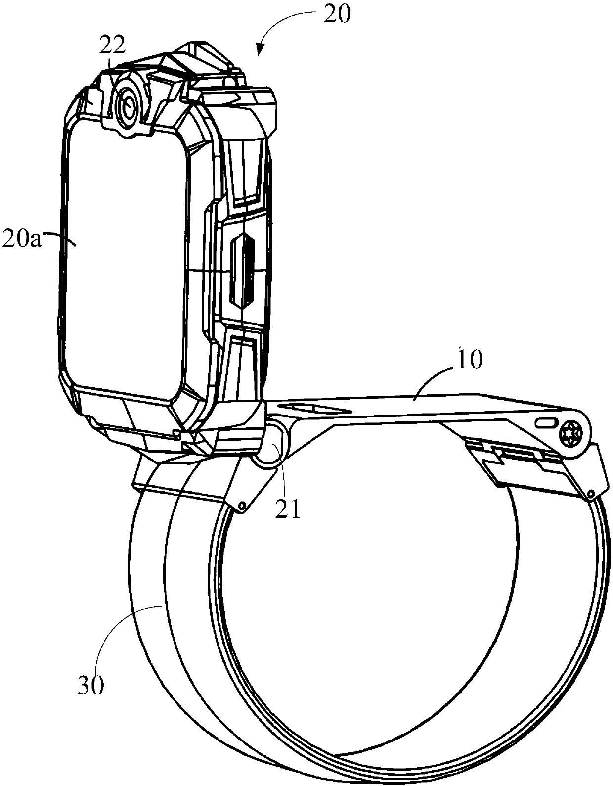 Intelligent door lock opening method with wearable equipment participated in and wearable equipment