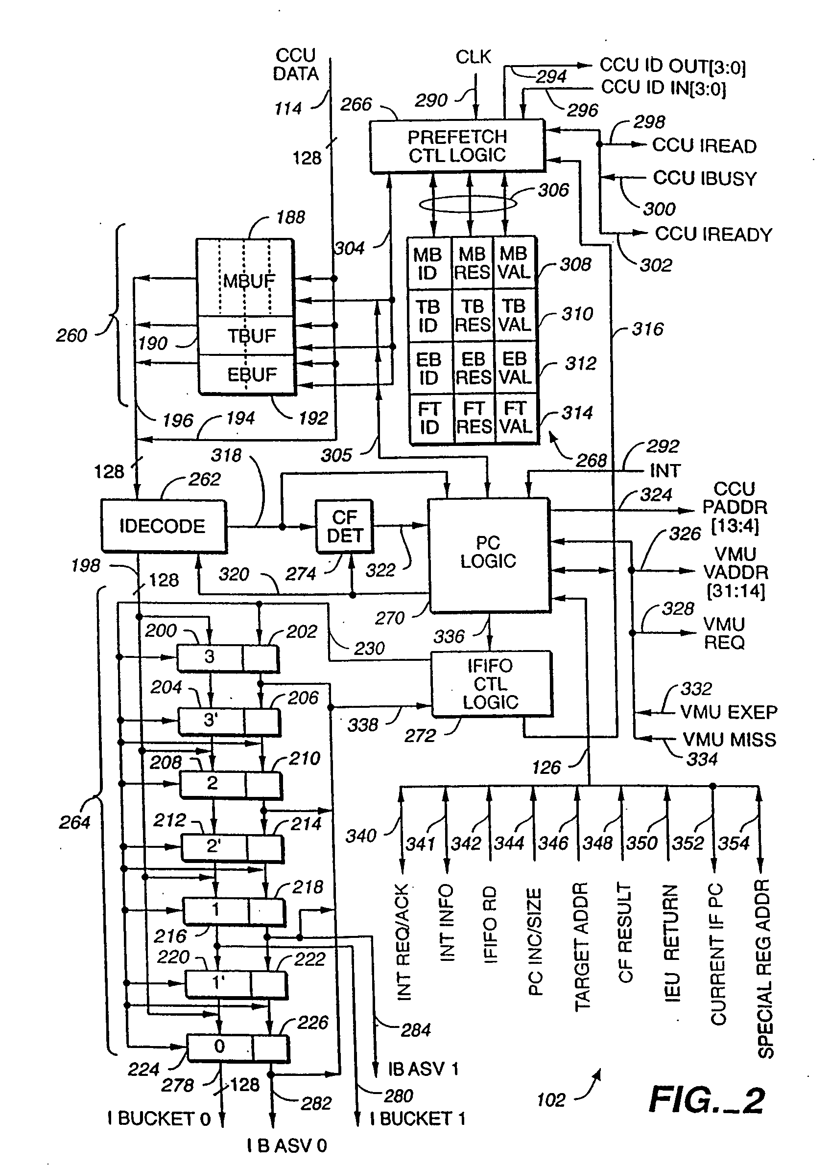 High-performance superscalar-based computer system with out-of order instruction execution and concurrent results distribution