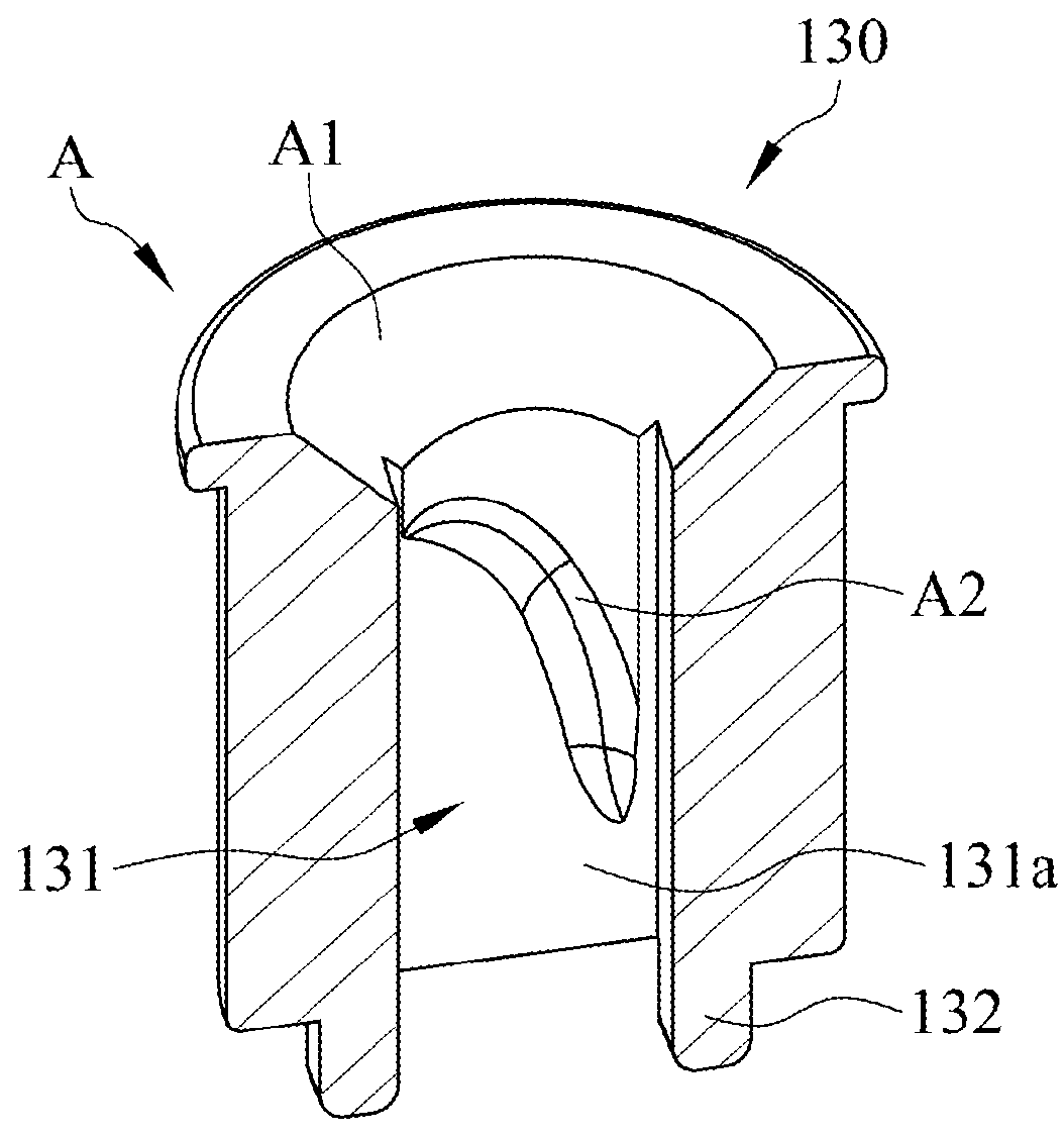 Lock structure and guidance mechanism thereof