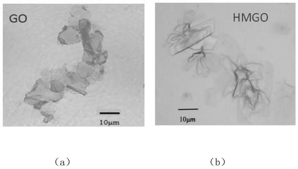 A kind of preparation method of 12-hydroxystearic acid structure modified graphene oxide material