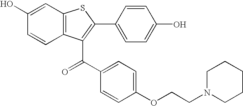 Raloxifene composition