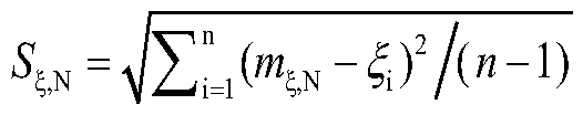 Method for analyzing the coefficient of variation of the bearing capacity of concrete members based on statistical experimental data