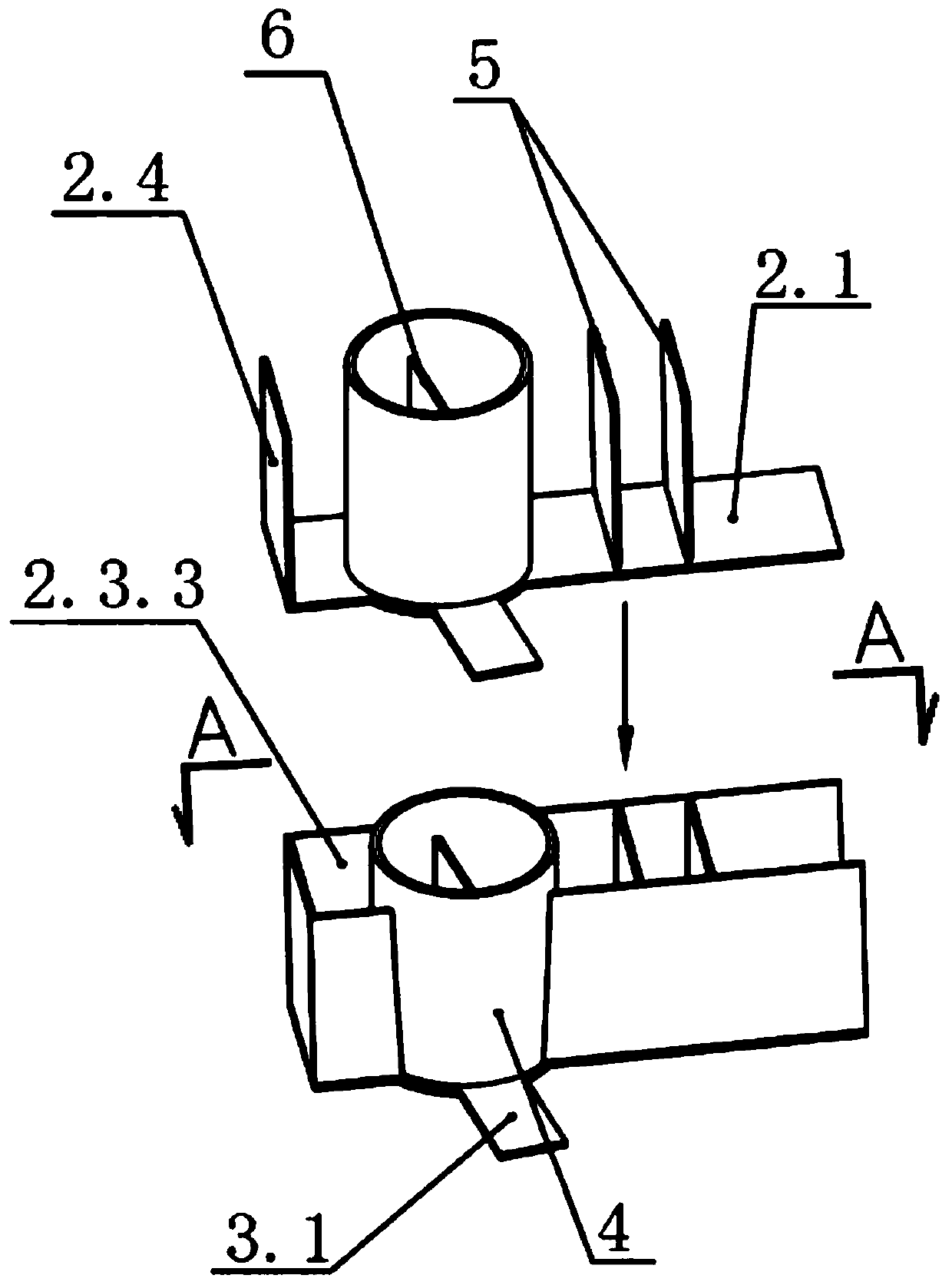 Manufacturing method of circular tube through box girder steel member and its steel member structure