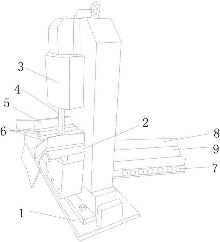 Bamboo-wood cutting machine