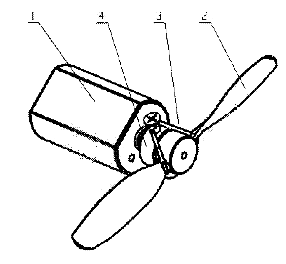 Propeller Connecting Piece for Electric Model Airplane
