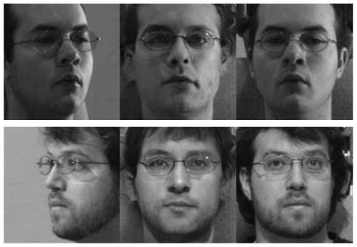 Face image correction method based on decoupling expression learning generative adversarial network