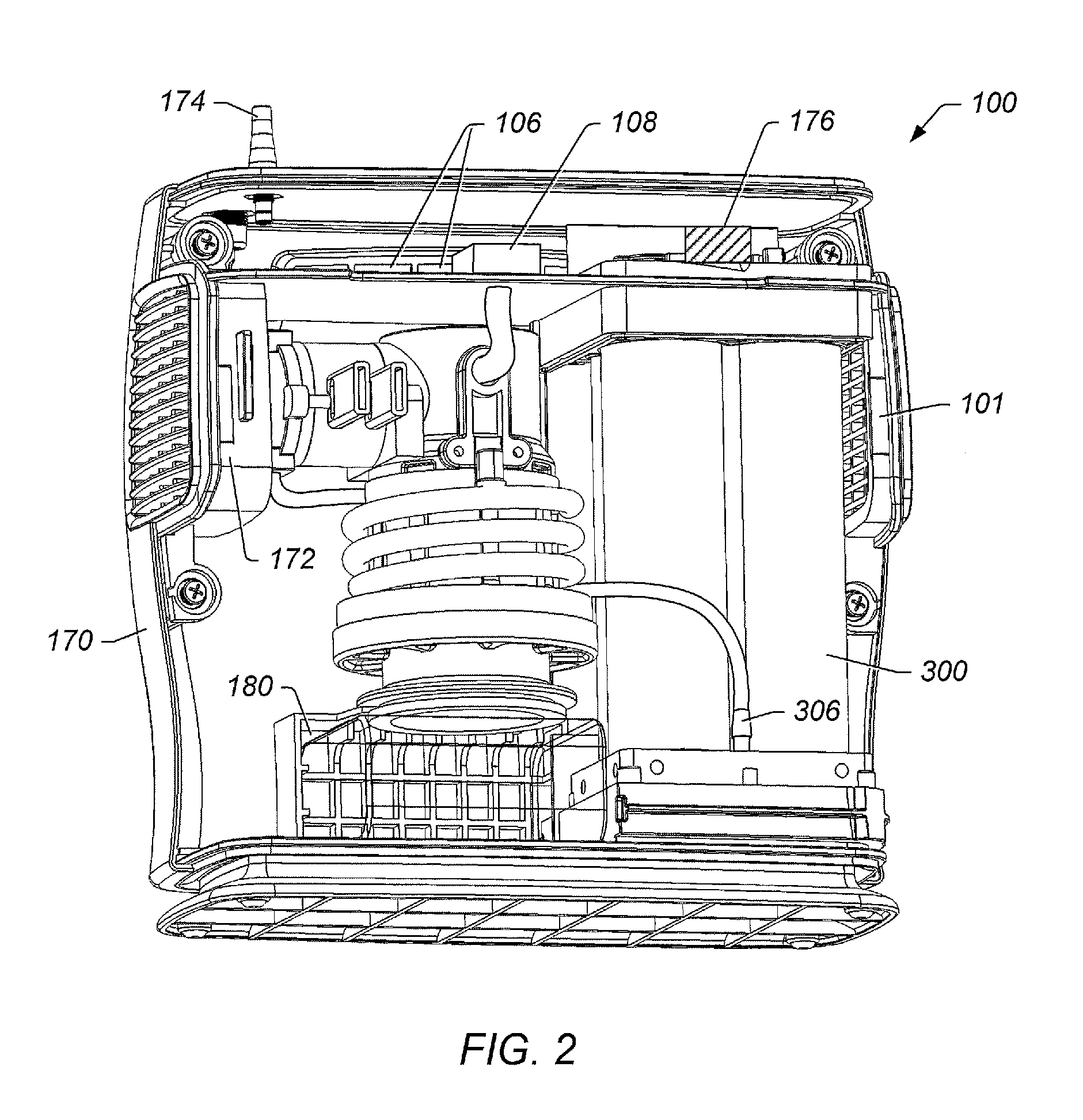 Oxygen concentrator apparatus configured for high altitude use