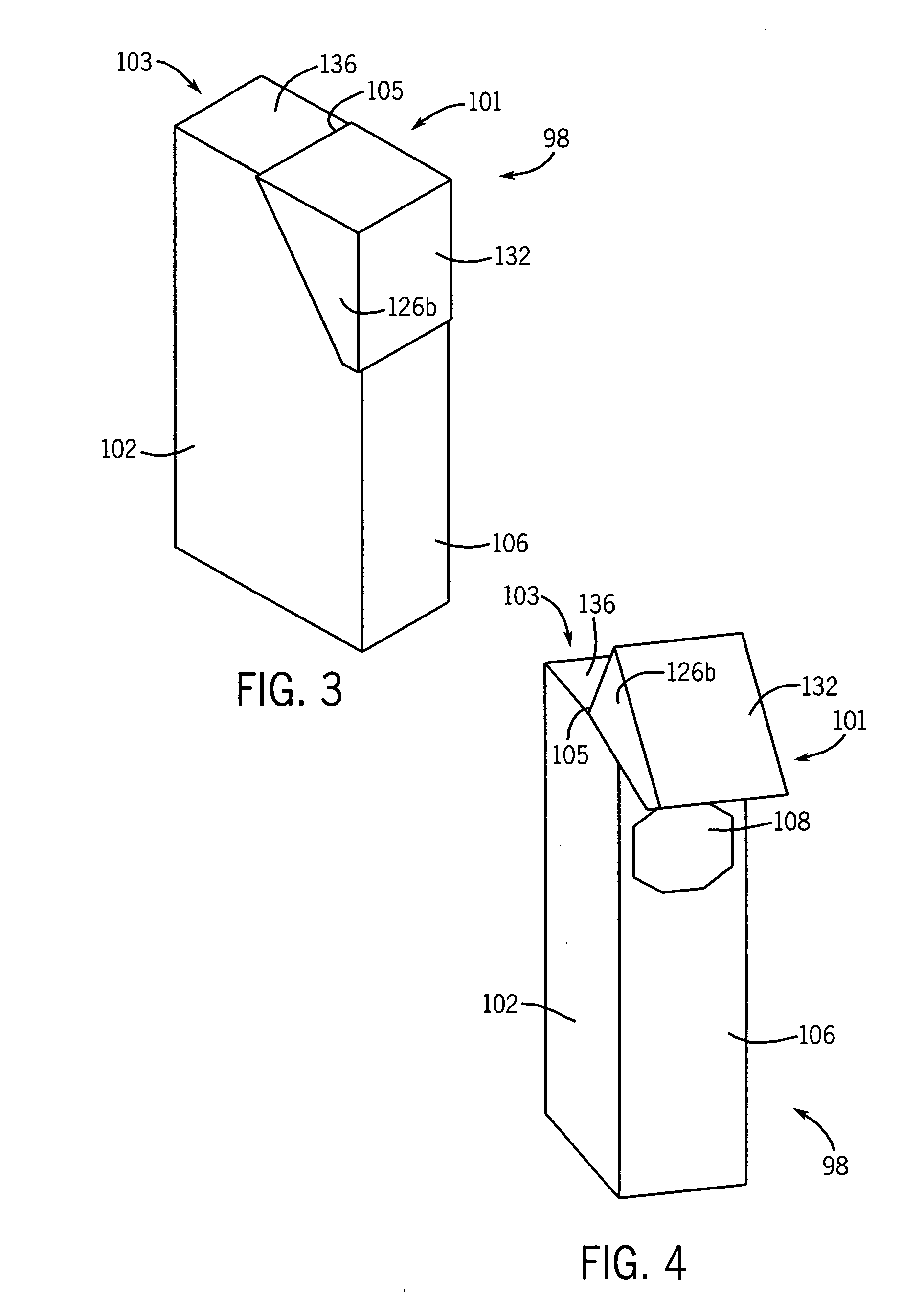 System and method for assembling a package with a flip-top