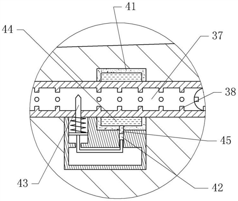 Injection mold for easy cooling