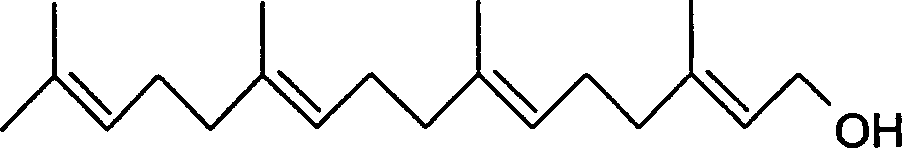 Synthesis of geranyl geraniol