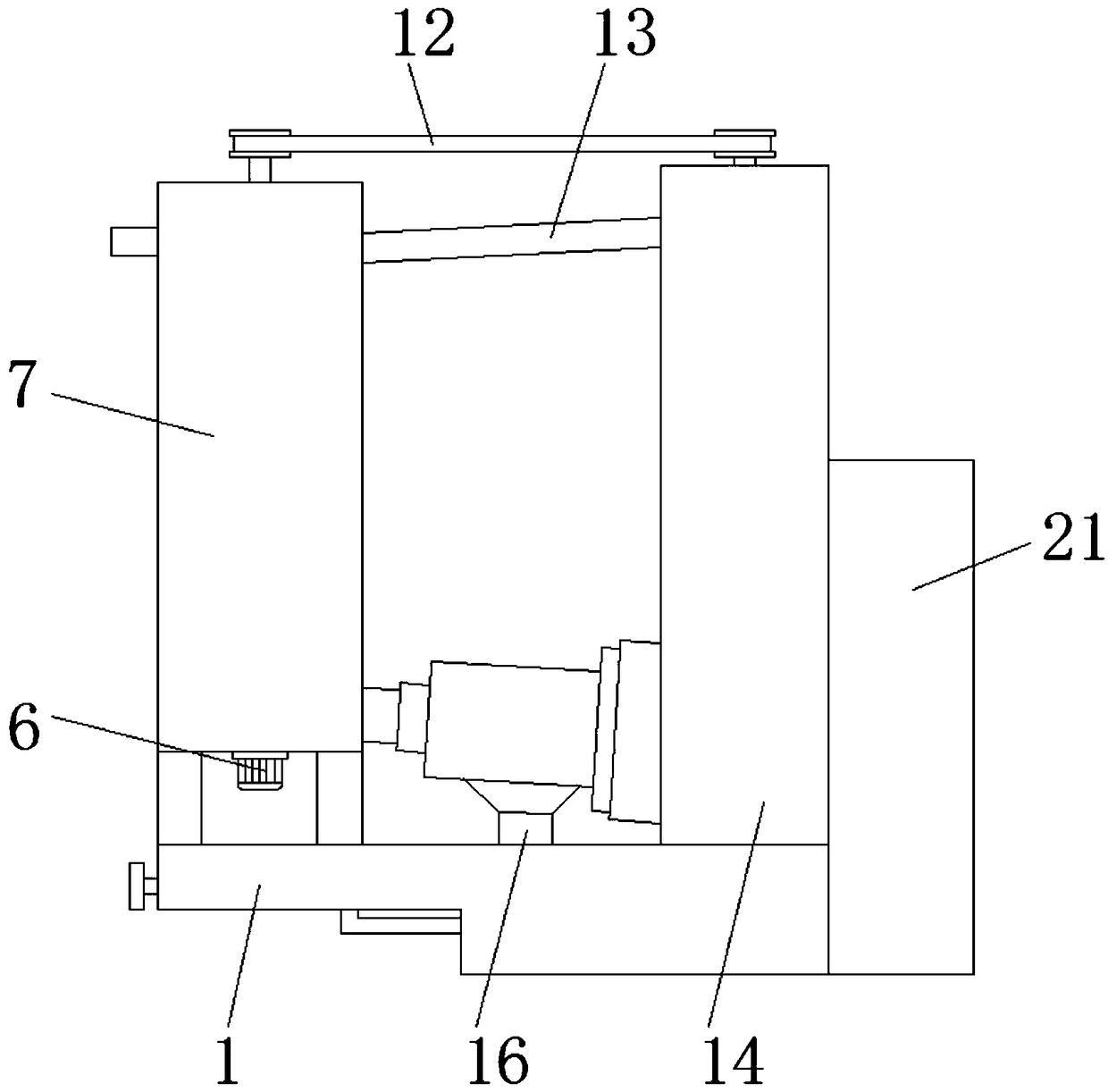 Waste drug compressing device with disinfection function for pharmaceutical technological development