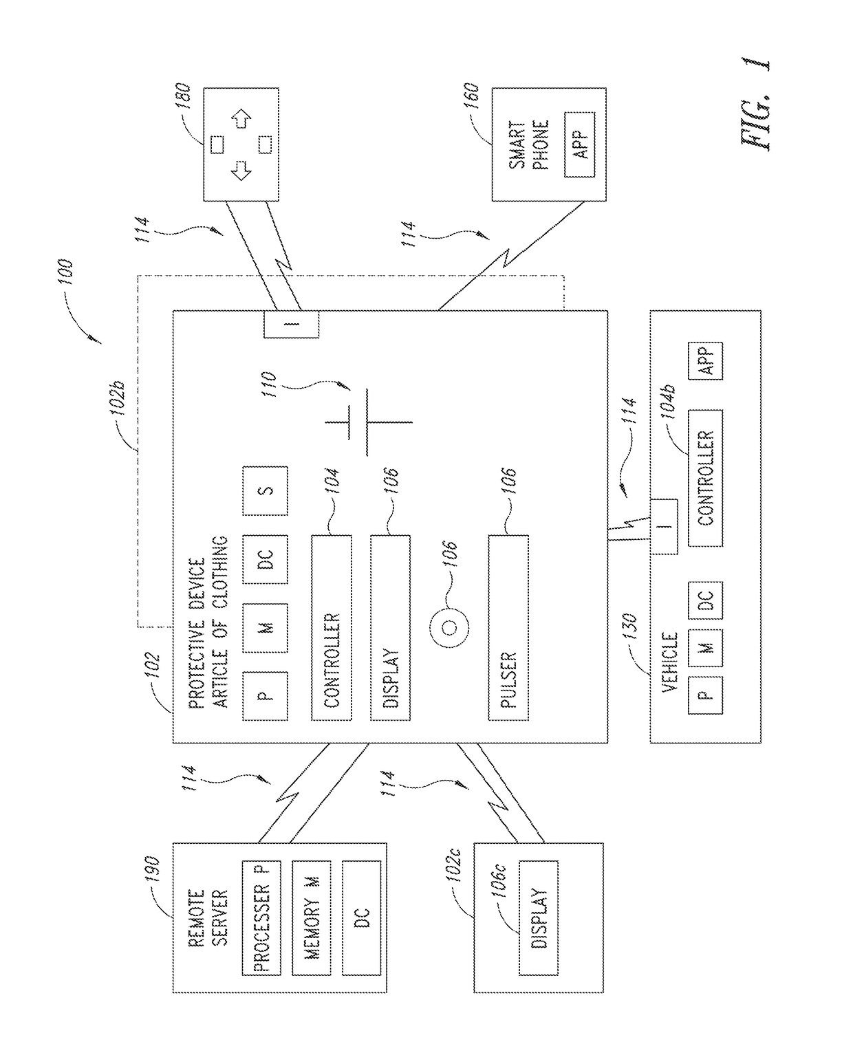 Personal safety device, method and article