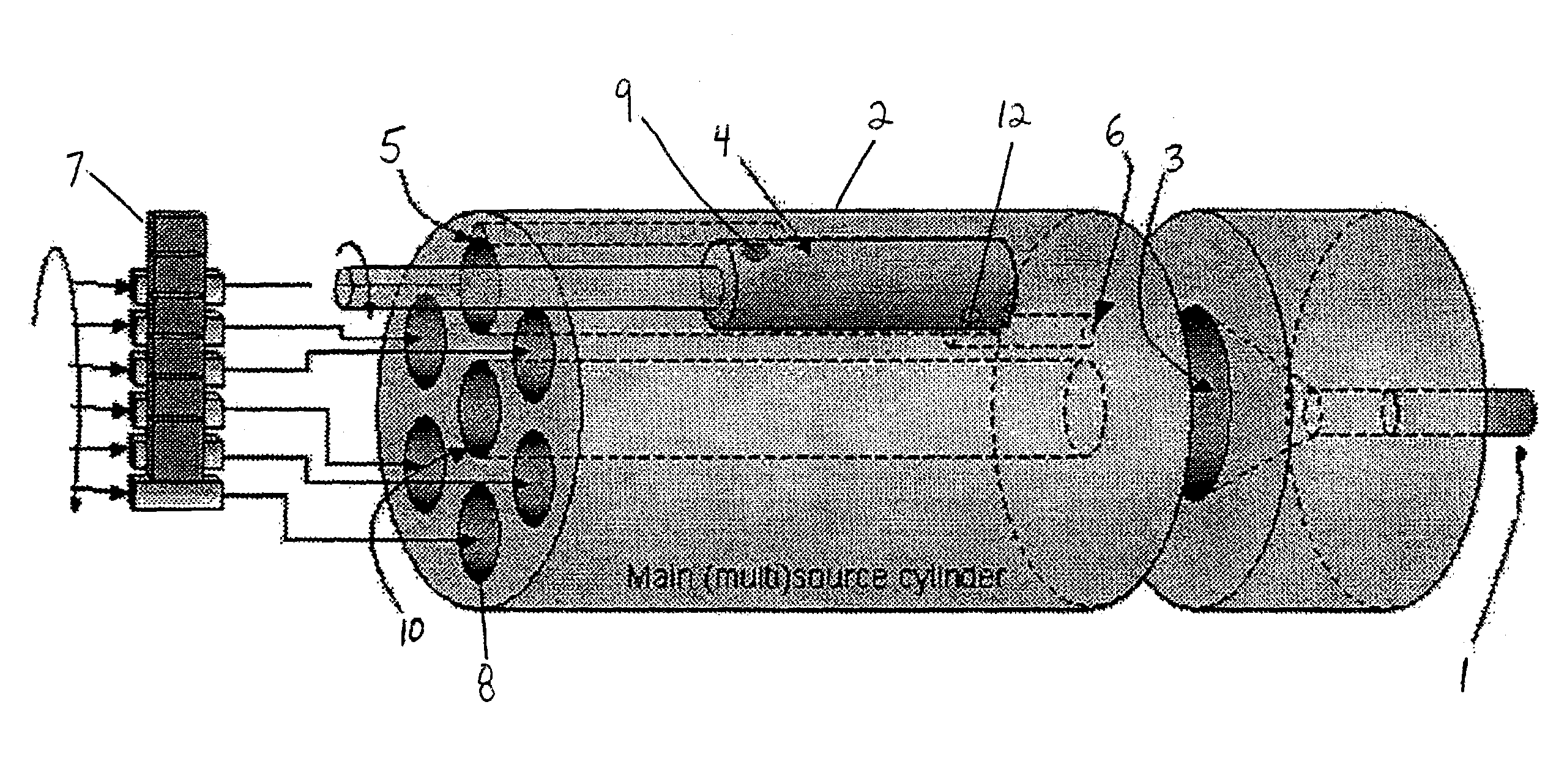 Device and method for organic vapor jet deposition