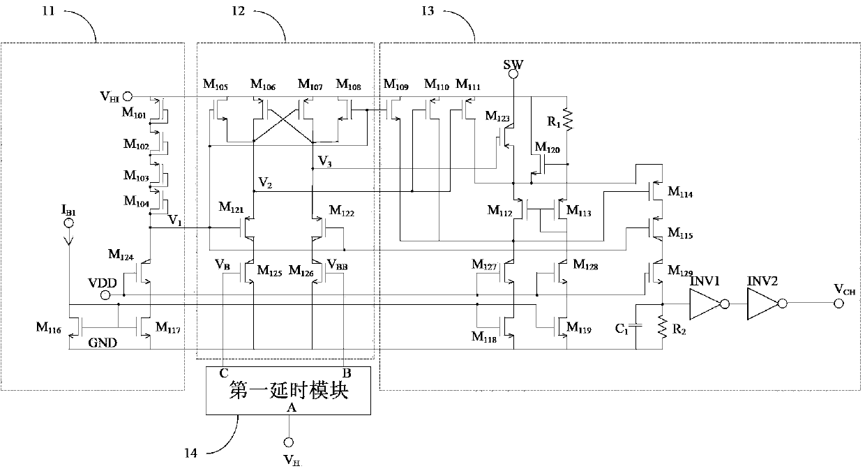 Short-circuit protection circuit for driving tubes and inductor in switch-type charge management chip