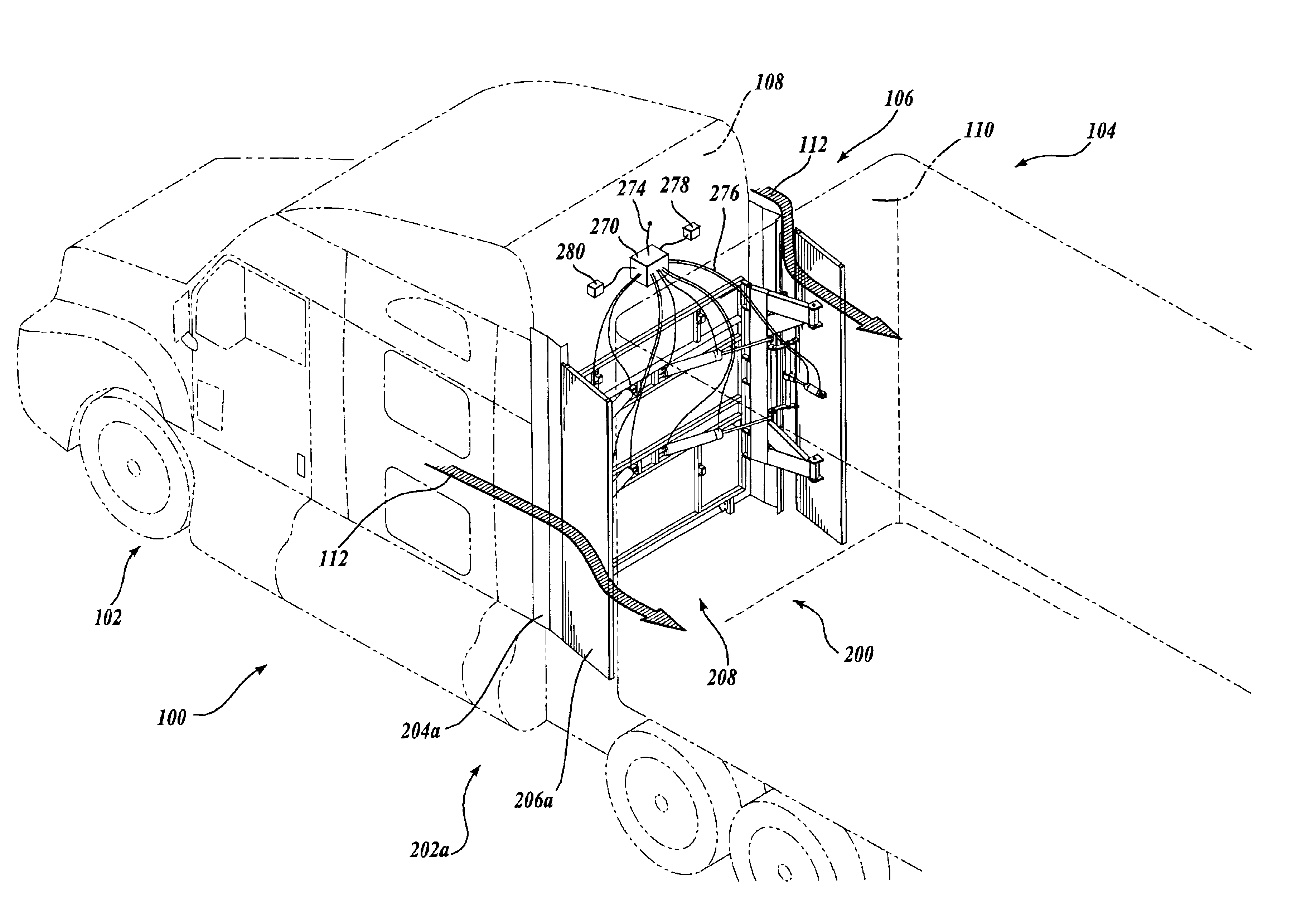 Cab extender assembly method and apparatus