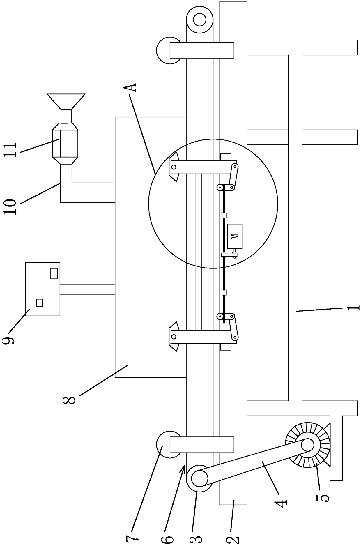 Processing technology of acid and alkali resistant fabric