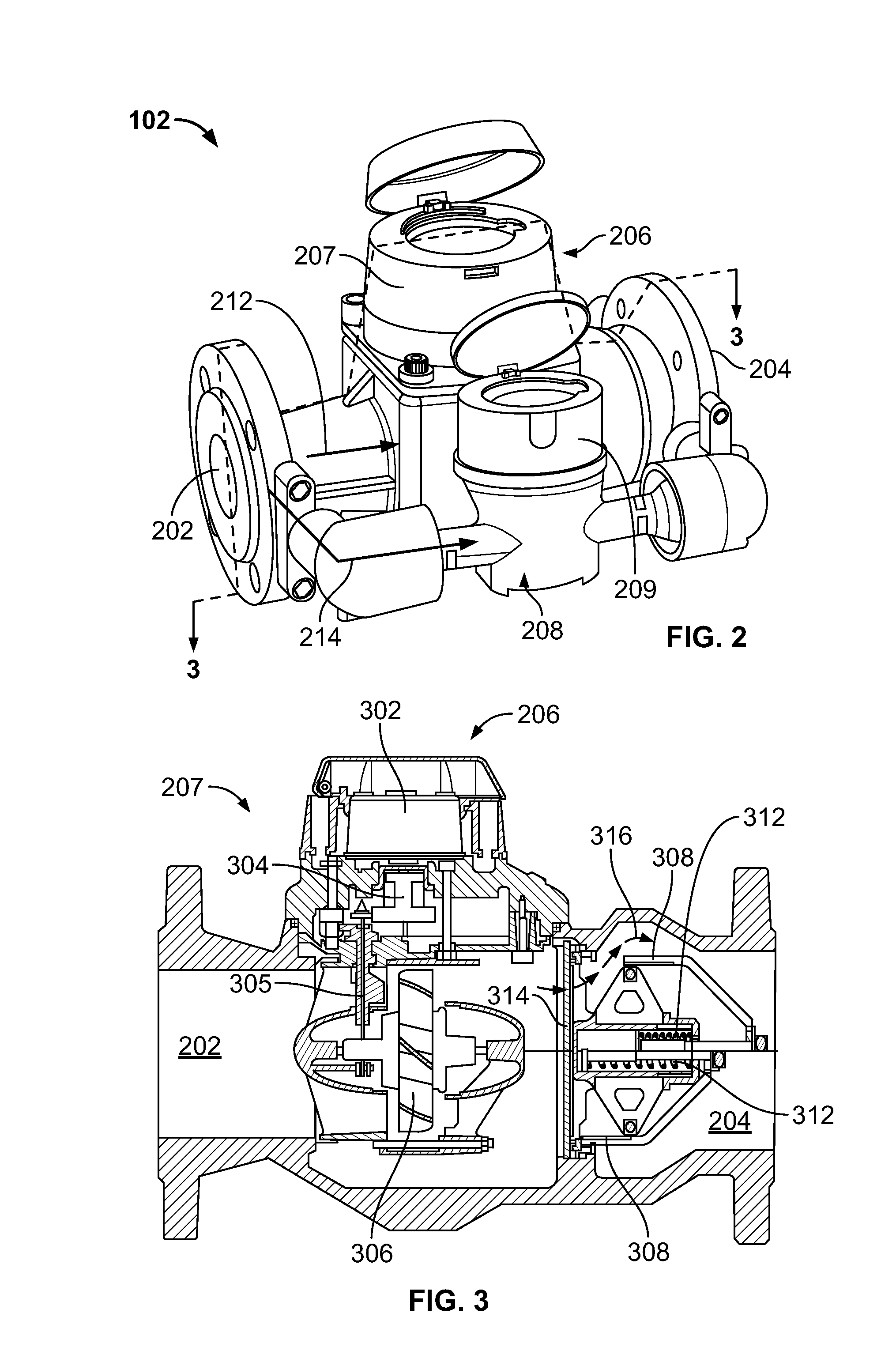 Methods and apparatus to detect compound meter failure