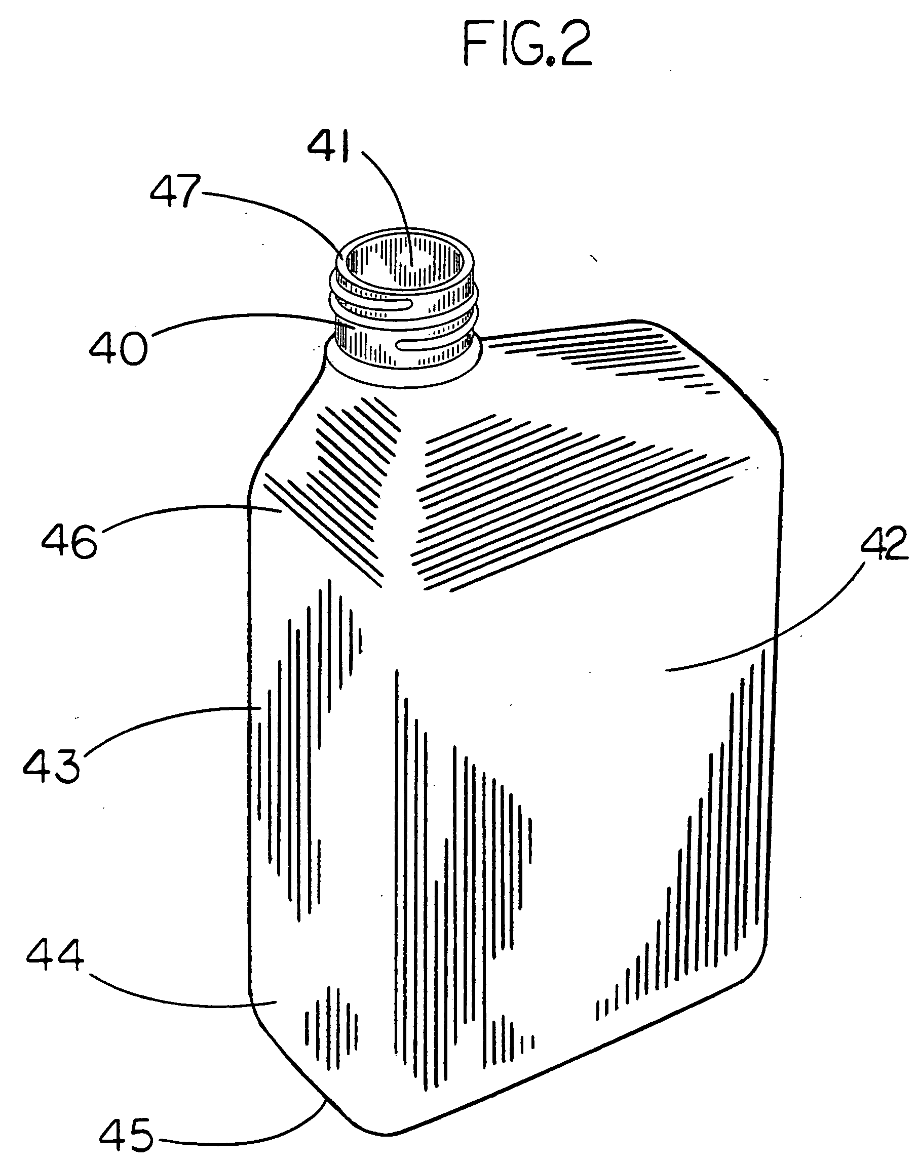 Pressure activated self opening container and seal