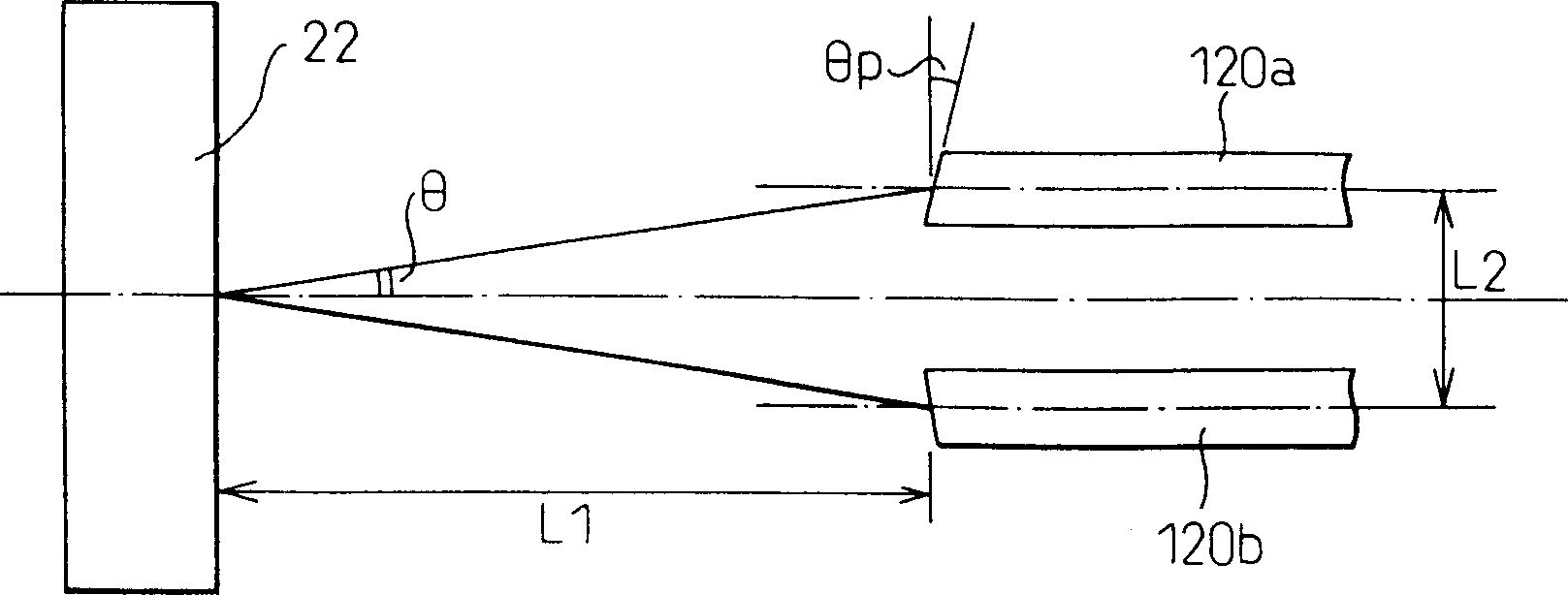 Optical collimator structure