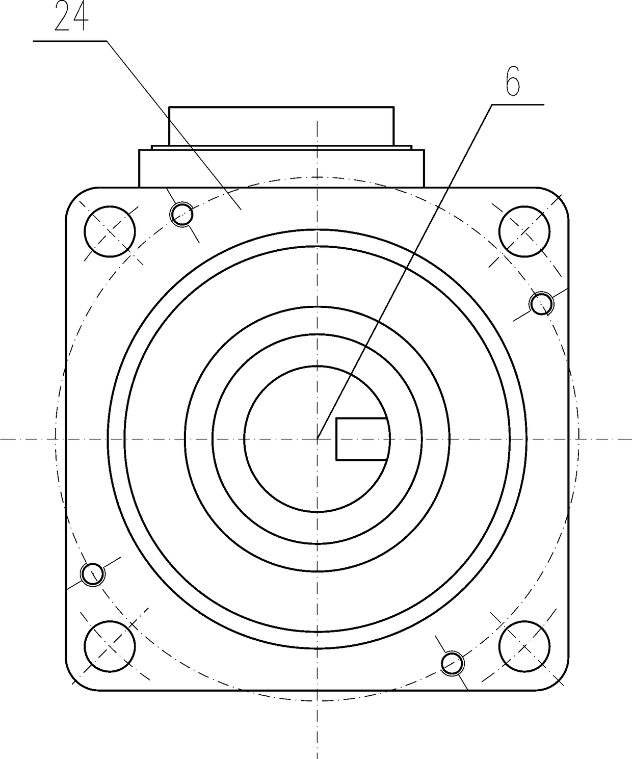 Concentrated winding permanent magnet motor