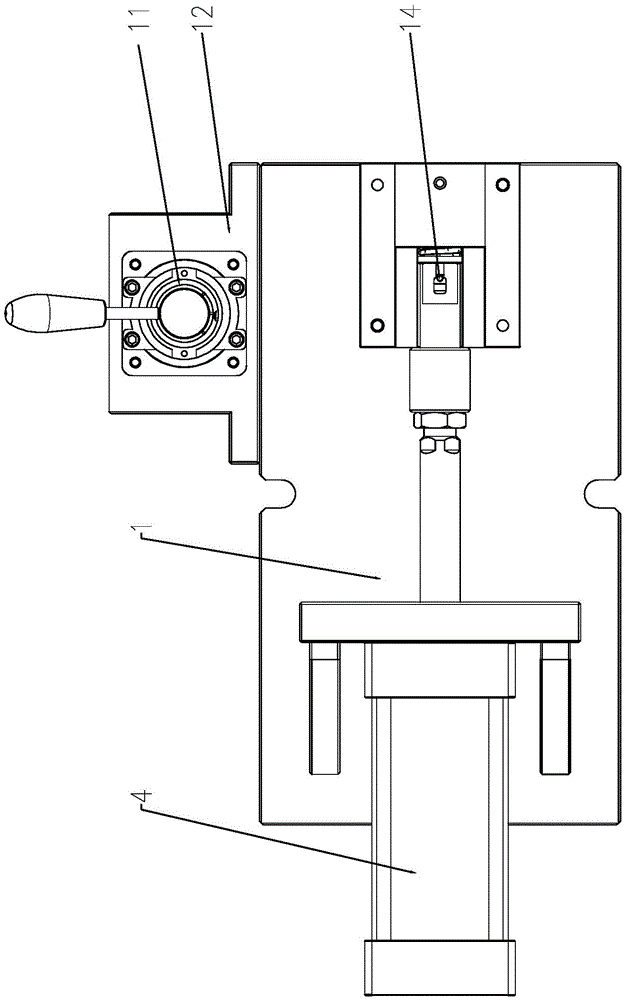 Pneumatic assembling tool for compression springs