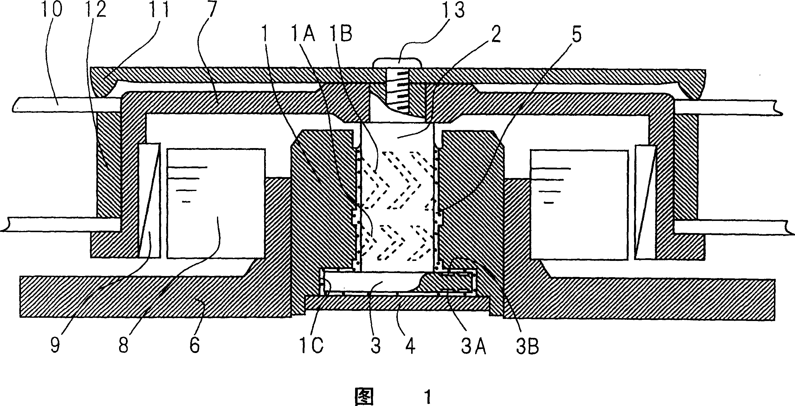 Fluid bearing device and disk recording reproducer