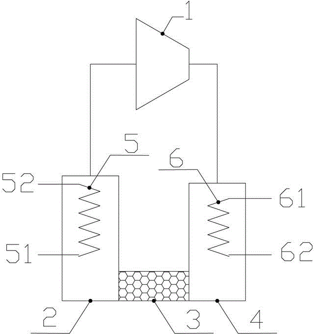 Permeation boosting heat-power conversion circulating device